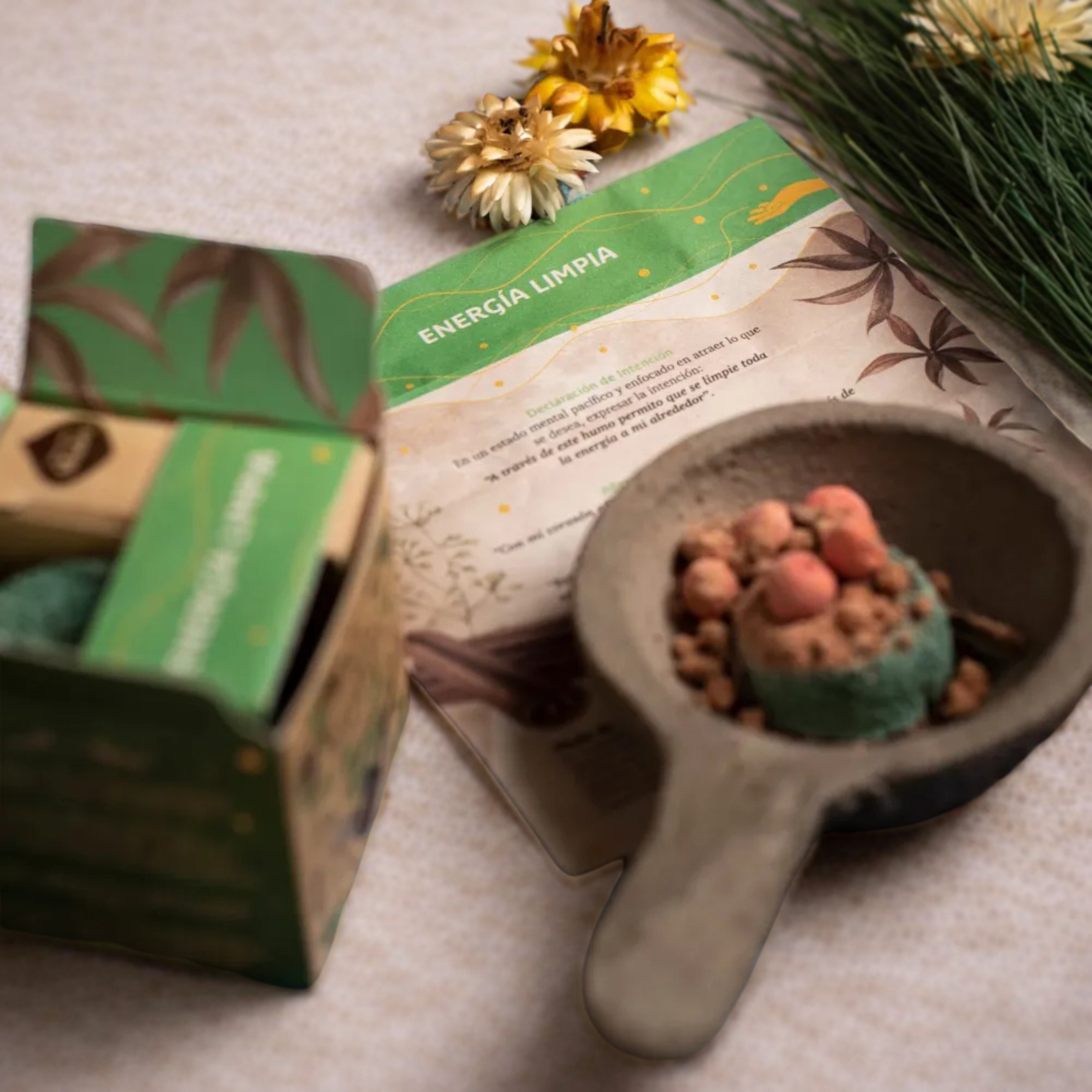 Kit Humito Sagrado · Energía Limpia · Sagrada Madre