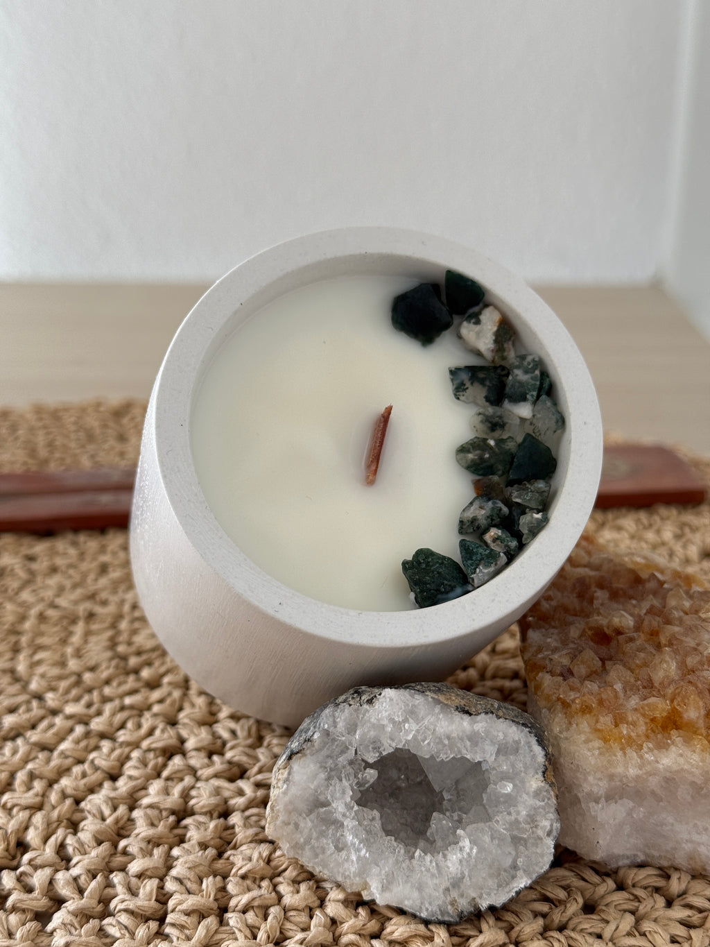 Refugio · Vela aromática de Palo Santo