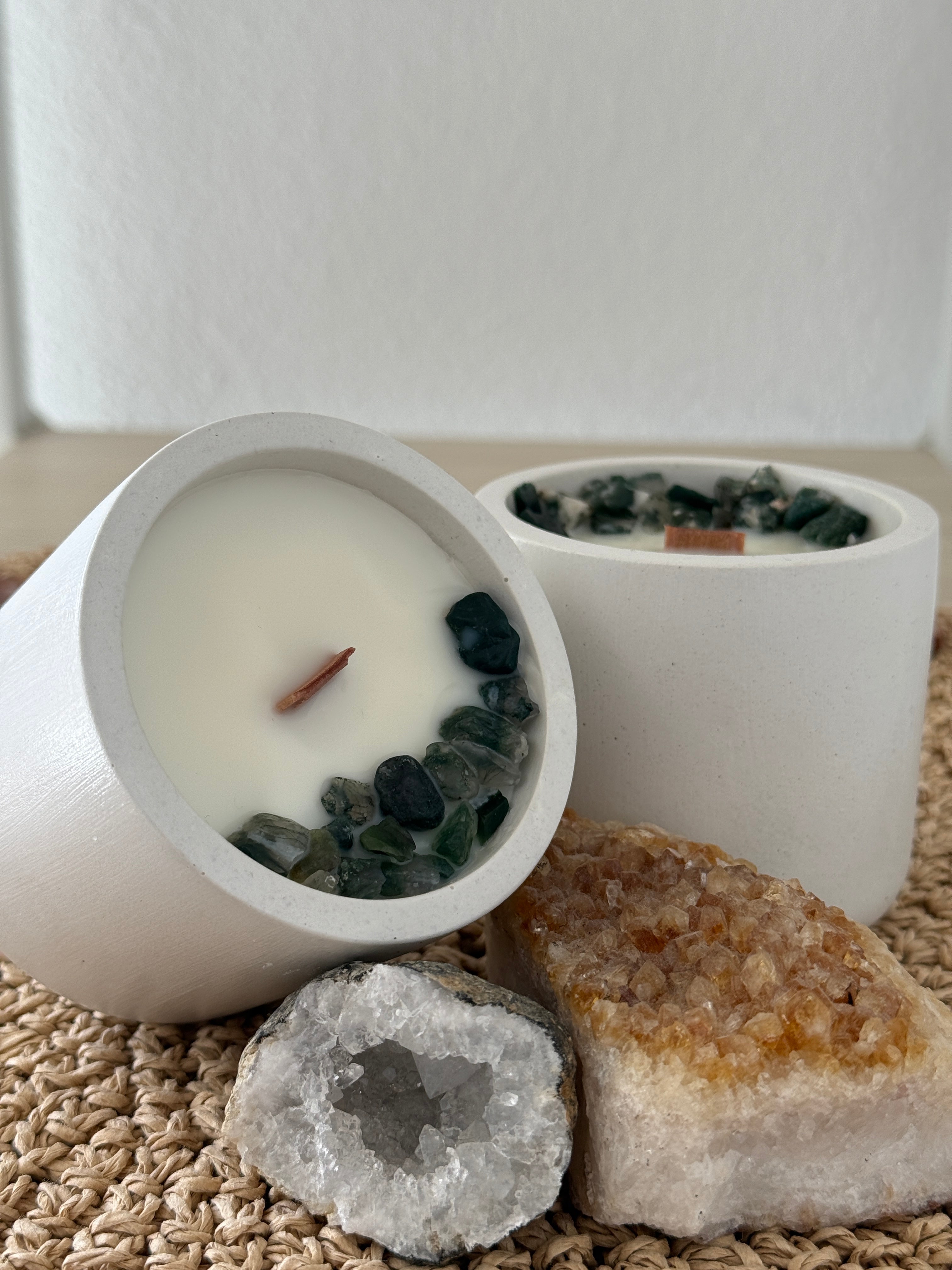 Refugio · Vela aromática de Palo Santo