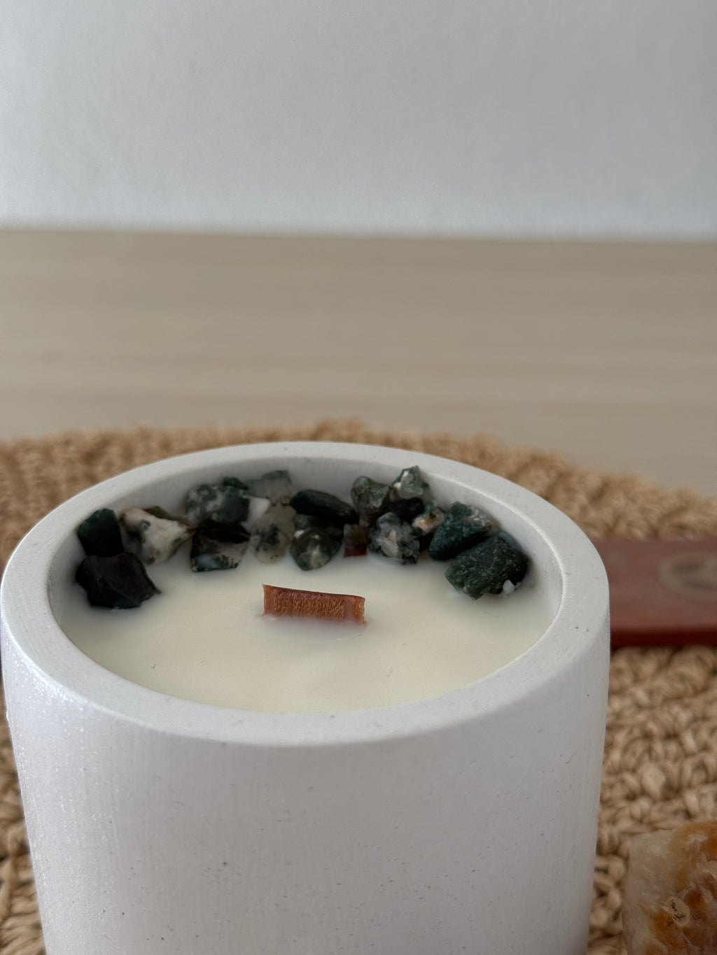 Refugio · Vela aromática de Palo Santo