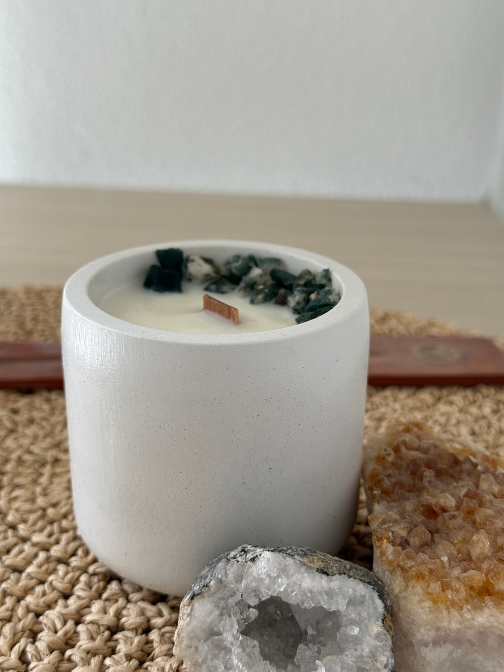 Refugio · Vela aromática de Palo Santo