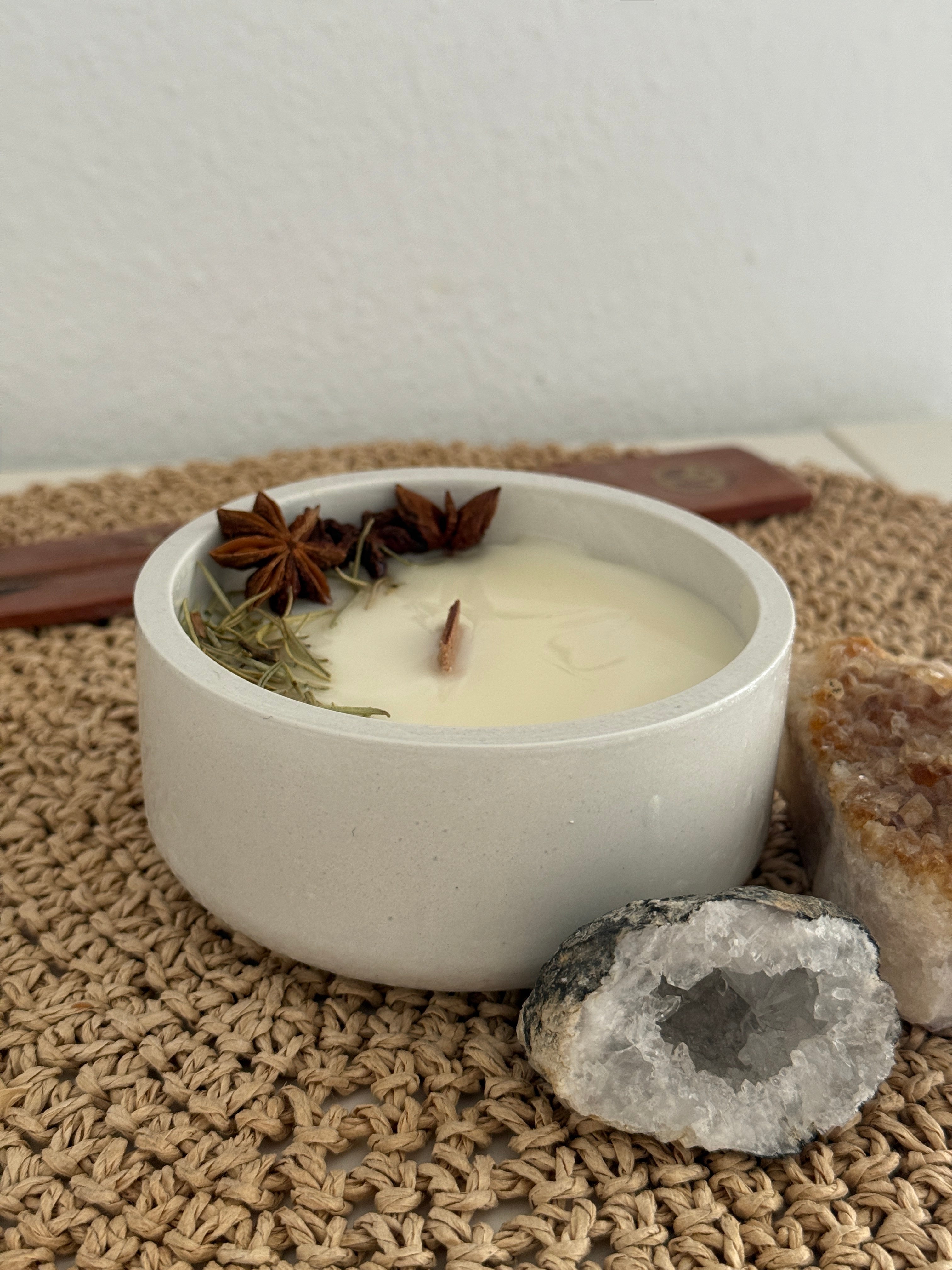 Hogar · Vela aromática de Vainilla