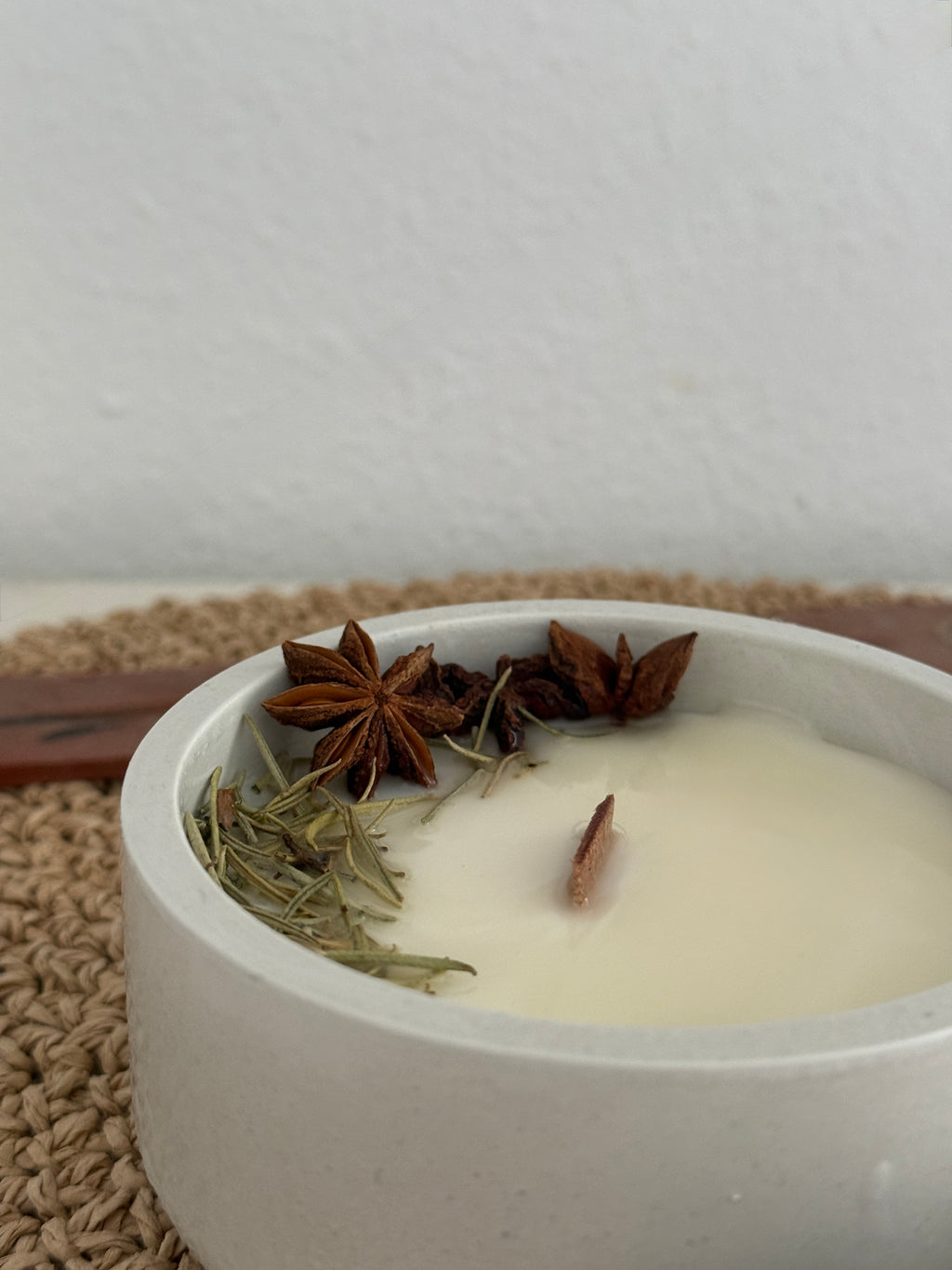 Hogar · Vela aromática de Vainilla