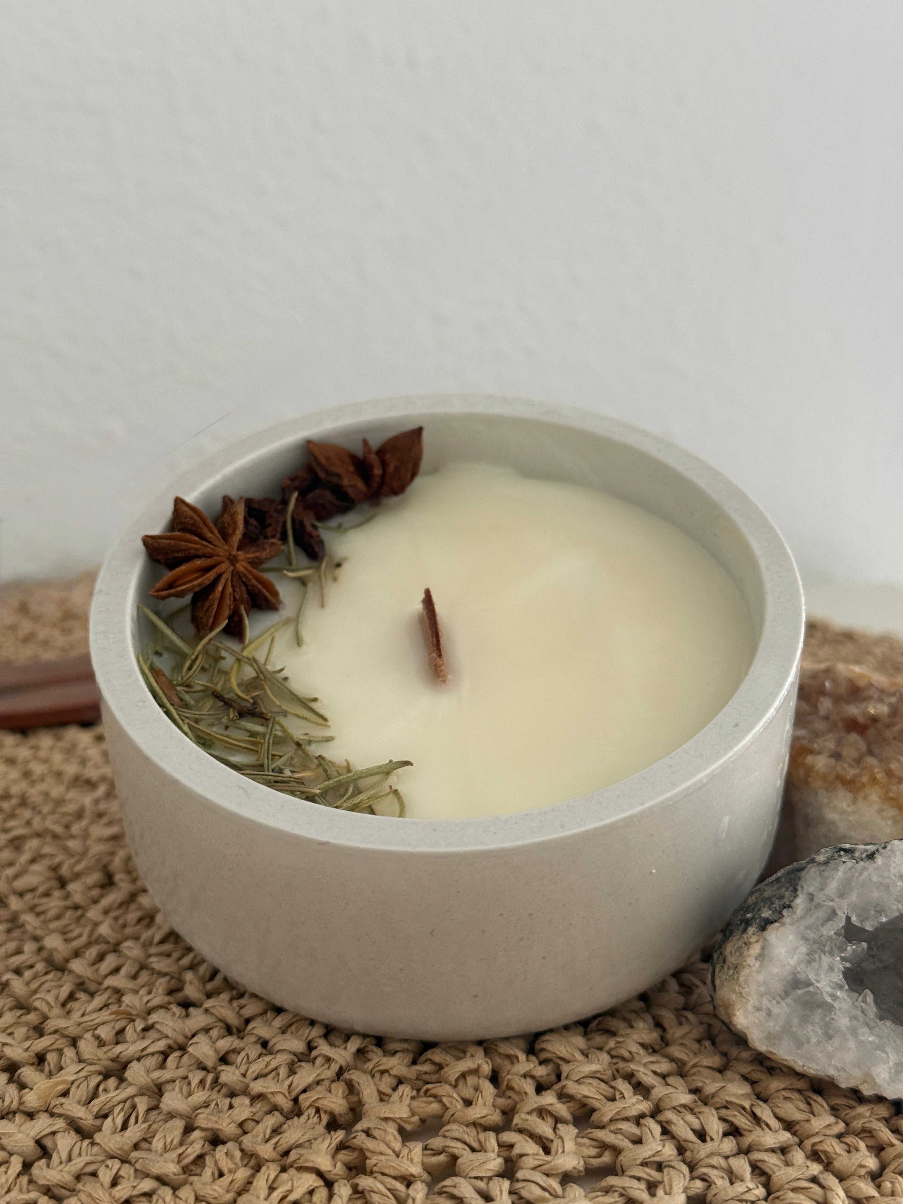 Hogar · Vela aromática de Vainilla