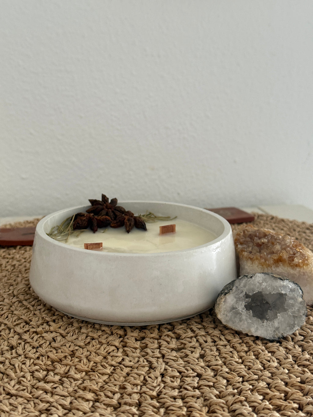 Santuario · Vela aromática de Vainilla