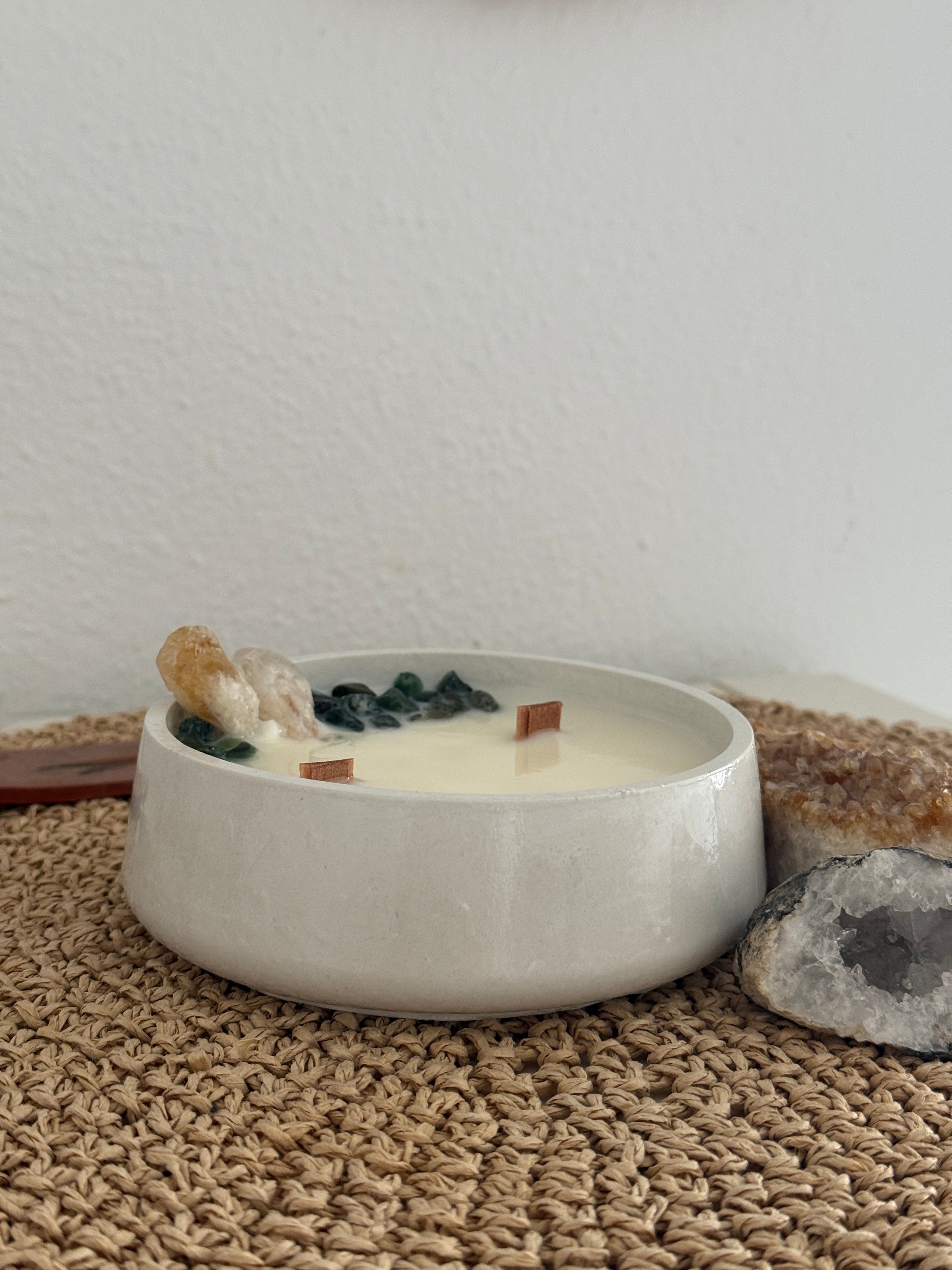 Santuario · Vela aromática de Palo Santo
