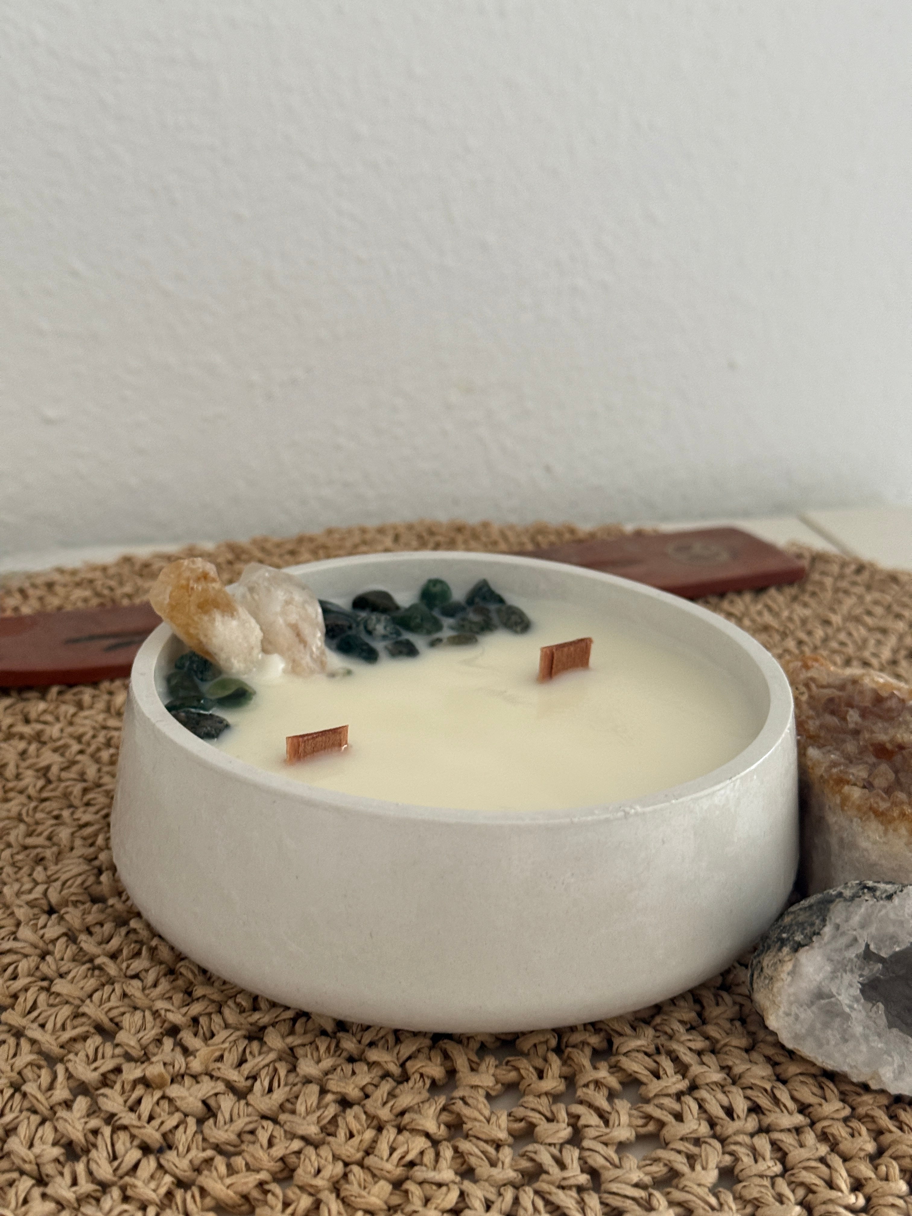 Santuario · Vela aromática de Palo Santo