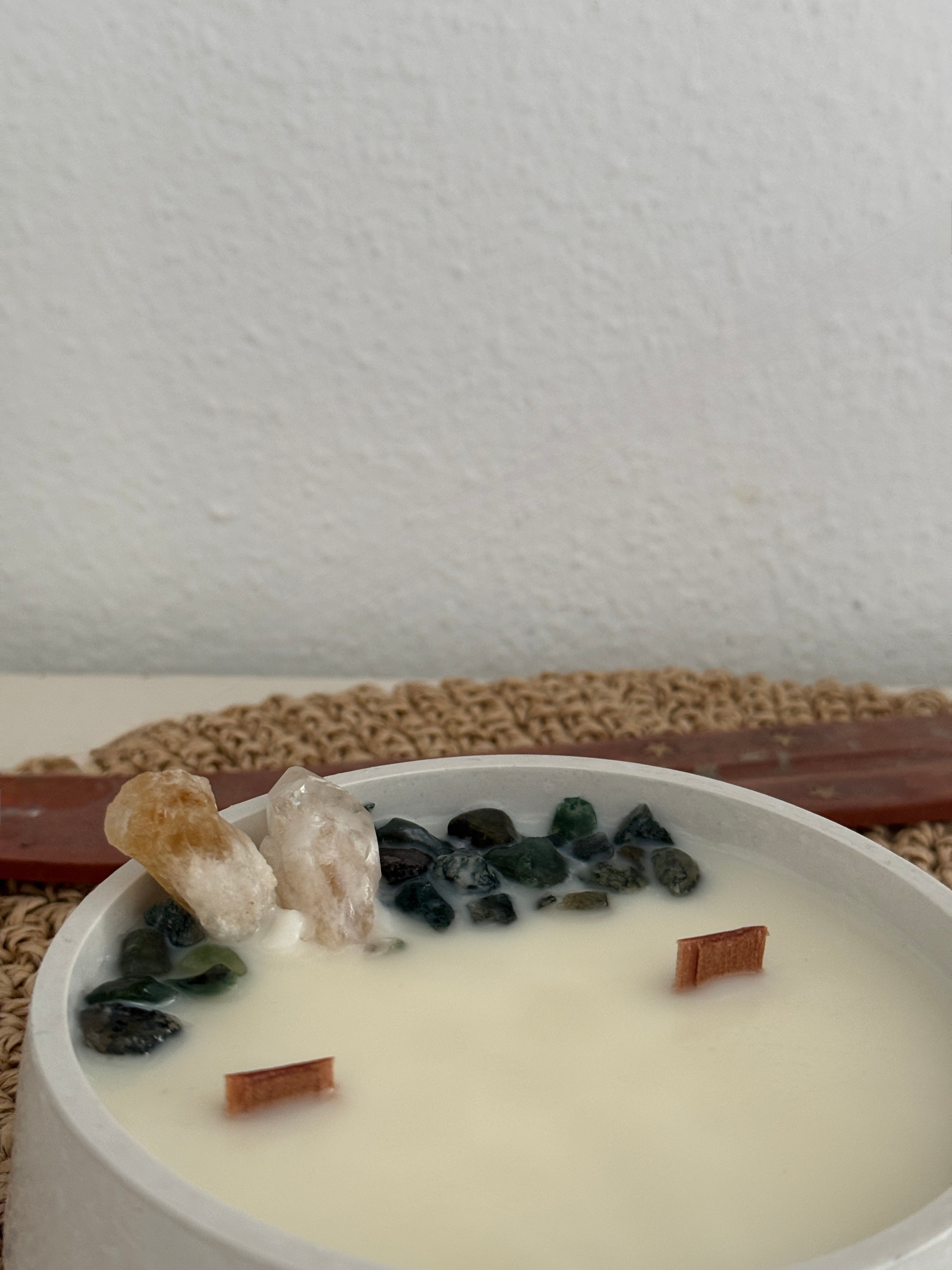 Santuario · Vela aromática de Palo Santo