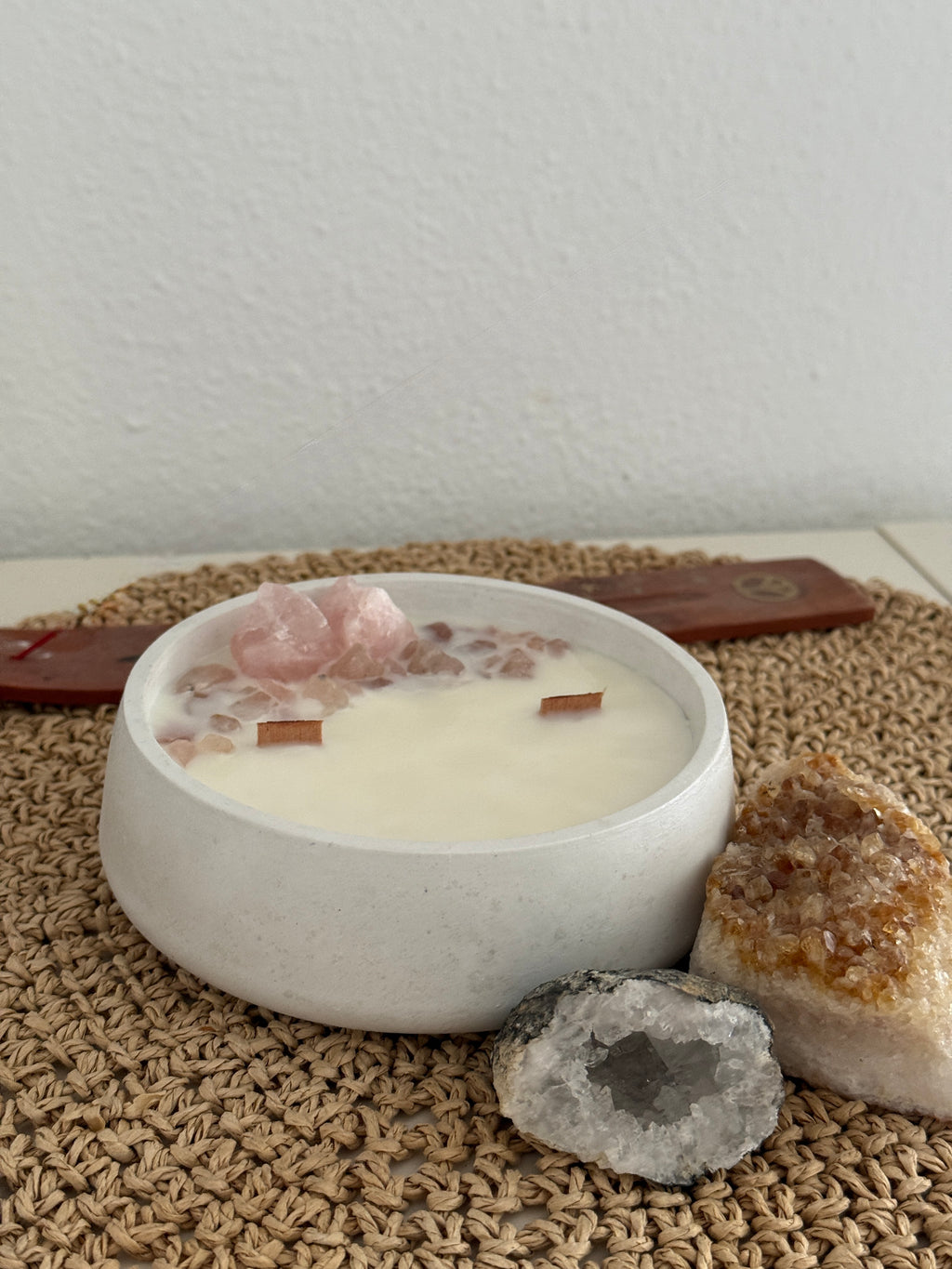 Santuario · Vela aromática de Flor de Loto