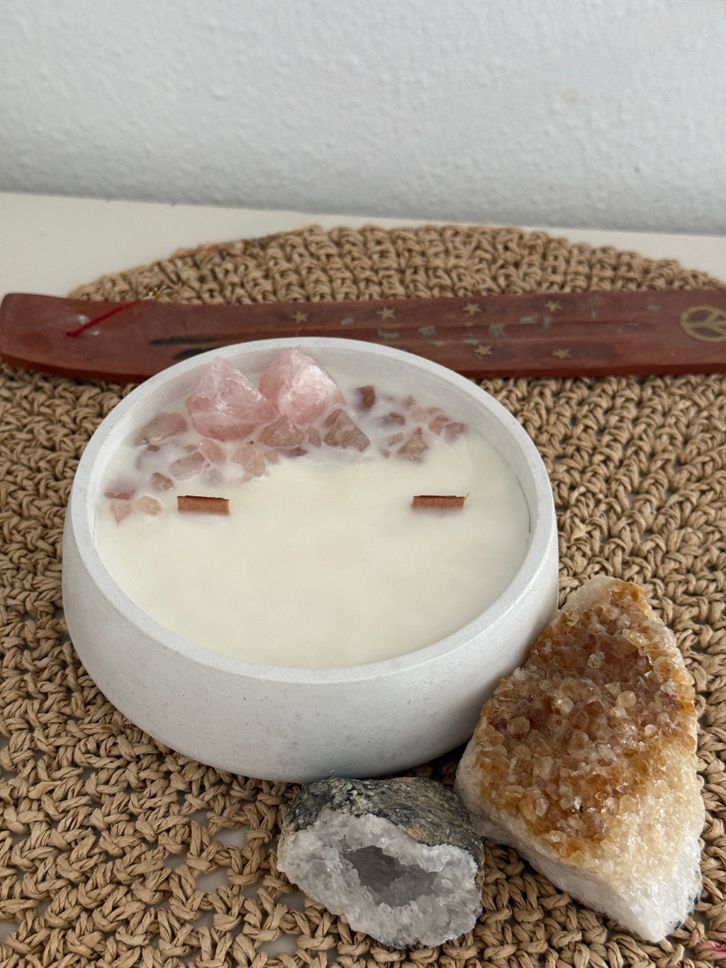 Santuario · Vela aromática de Flor de Loto