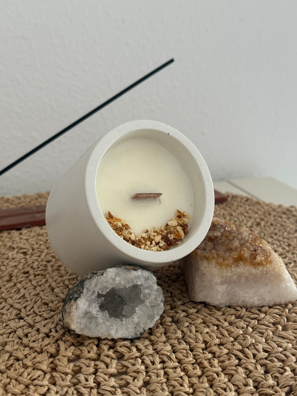 Refugio · Vela aromática Canela y Naranja