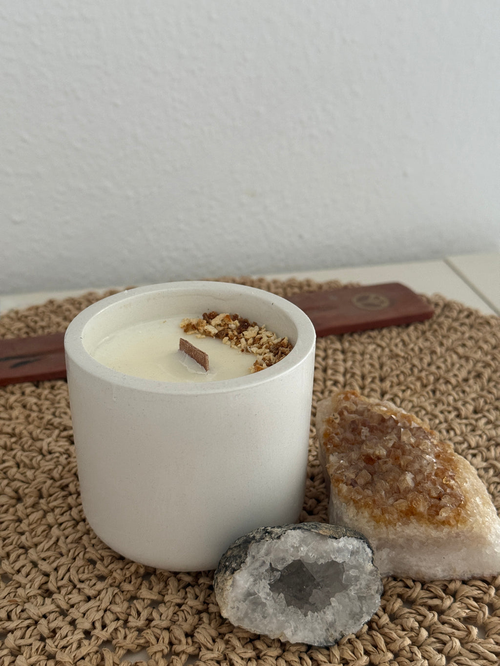 Refugio · Vela aromática Canela y Naranja