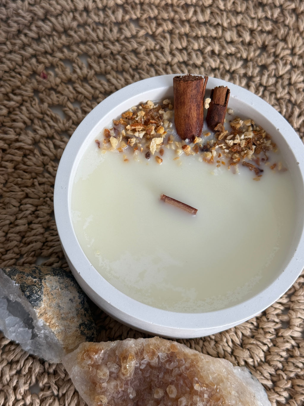 Hogar · Vela aromática Canela y Naranja