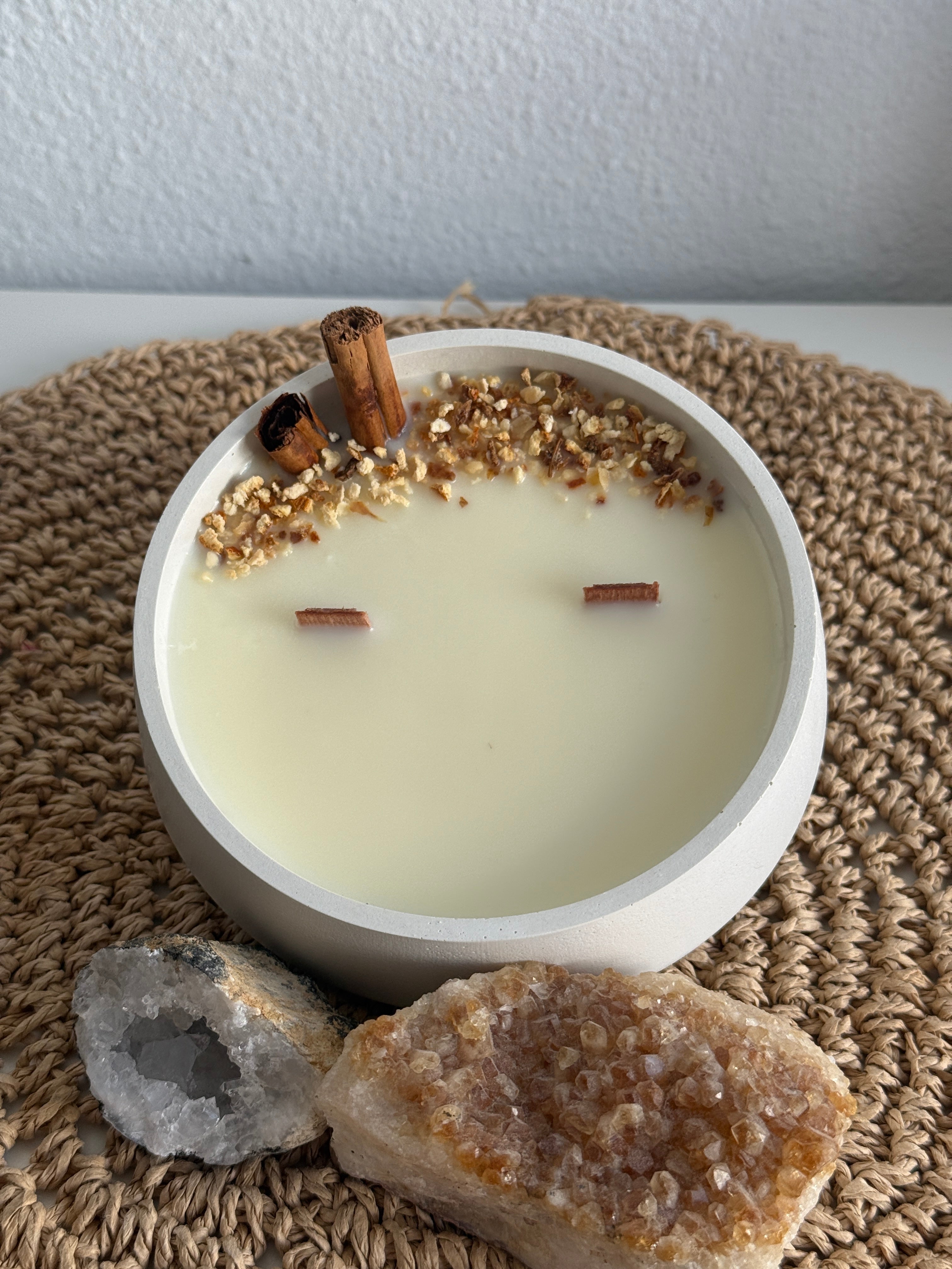 Santuario · Vela aromática Canela y Naranja