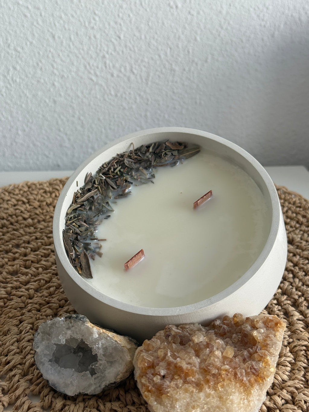 Santuario · Vela aromática de Bergamota