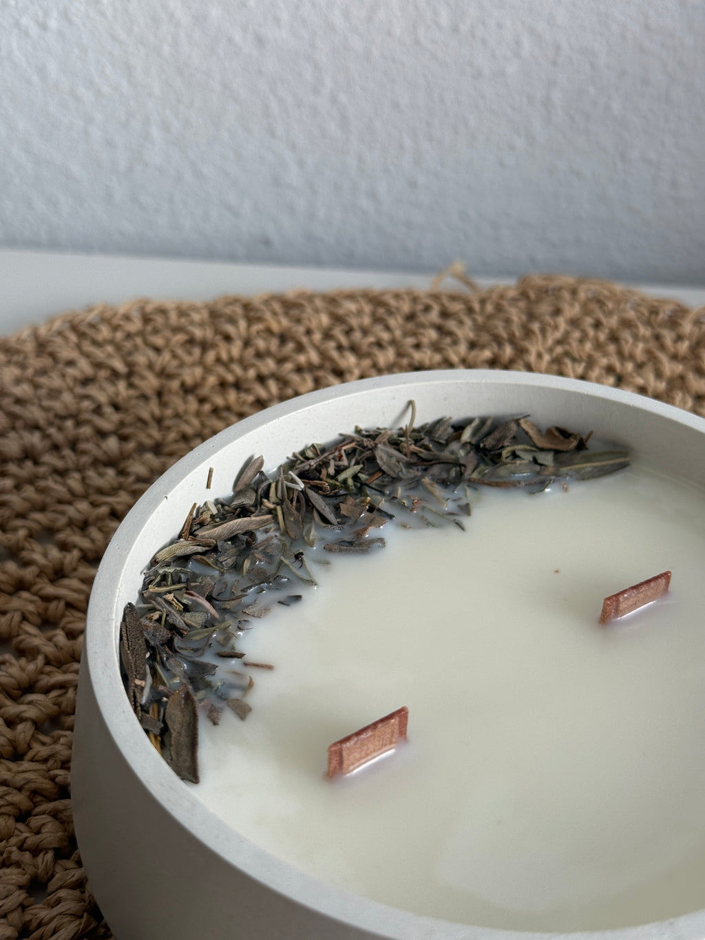 Santuario · Vela aromática de Bergamota