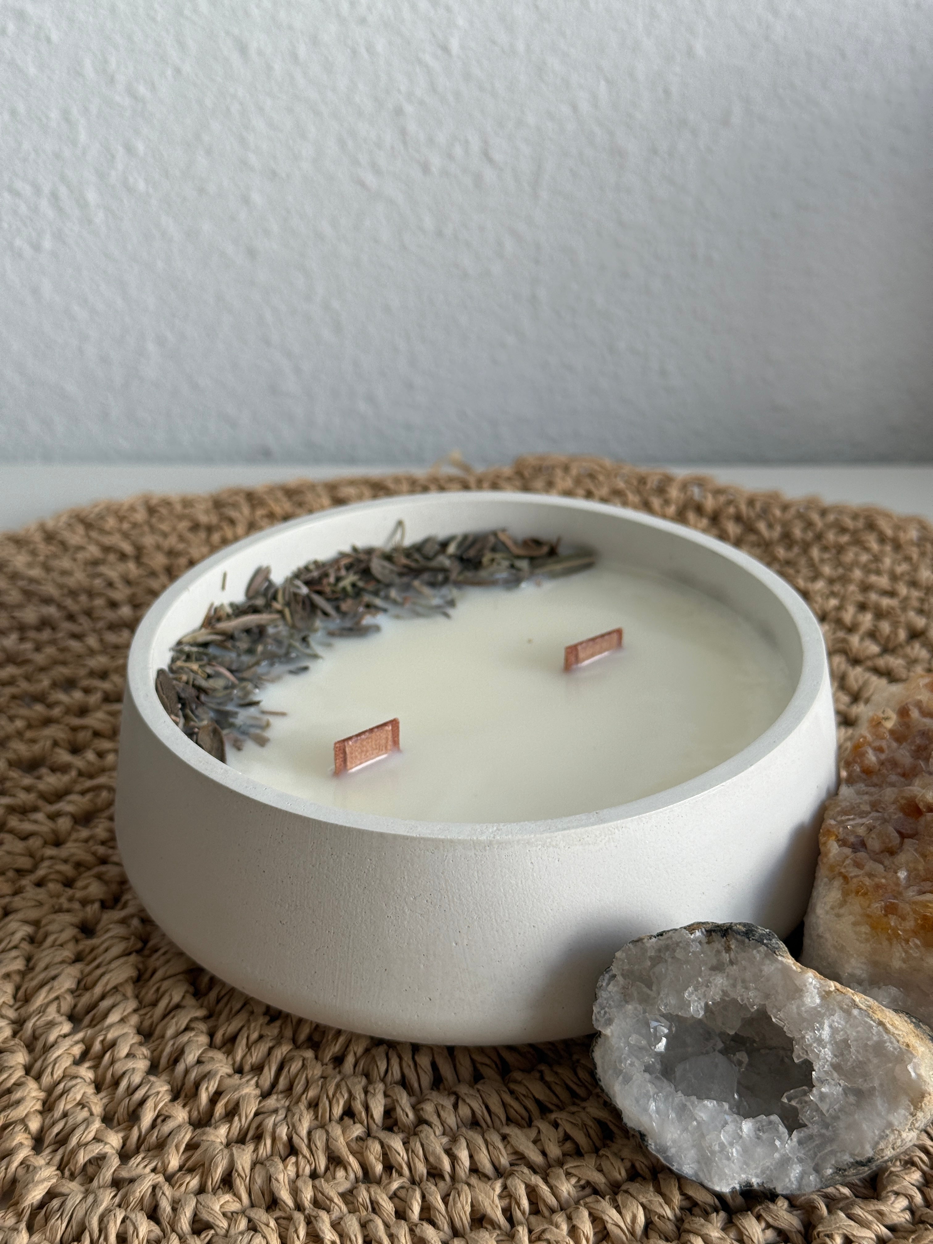 Santuario · Vela aromática de Bergamota