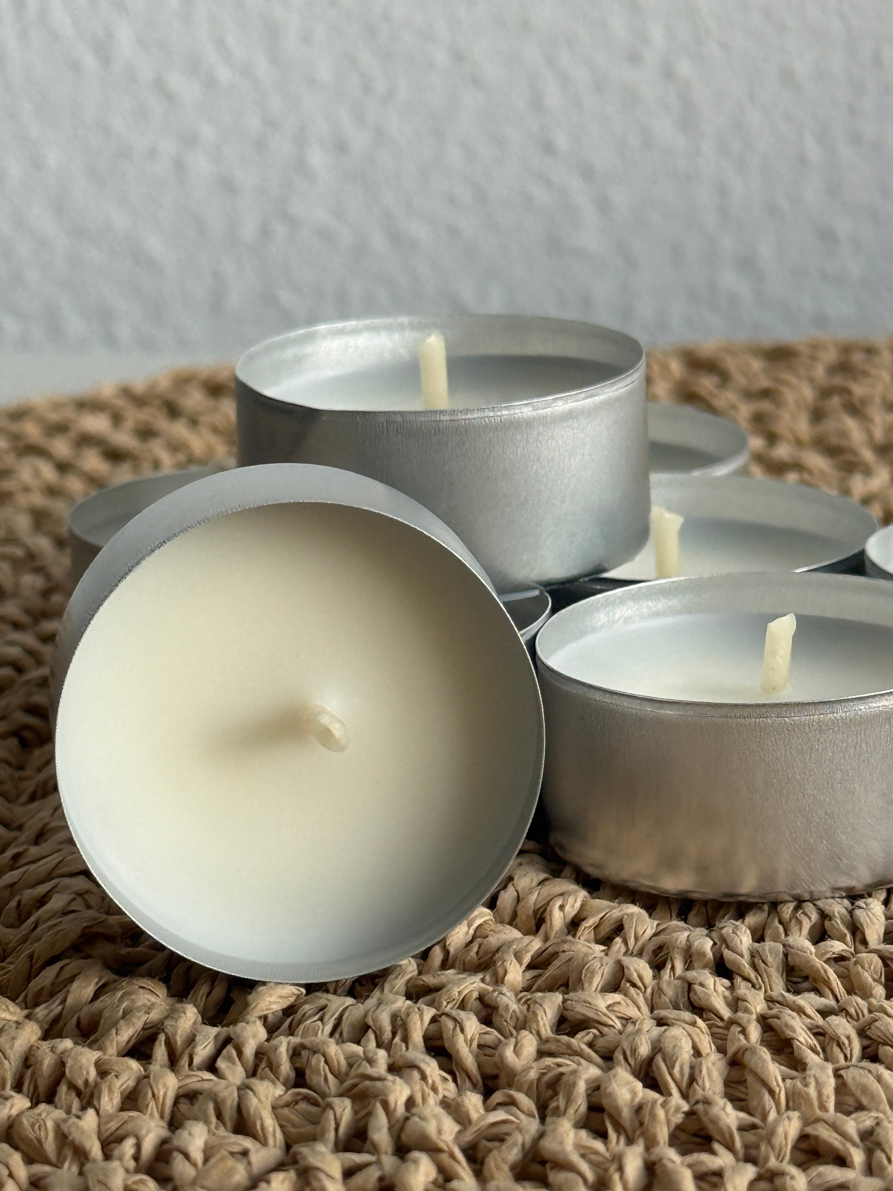 Vela de té sin aroma